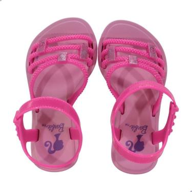 Imagem de Sandália Infantil Menina Grendene Kids Barbie Unicórnio Com Estojo Rosa Medio