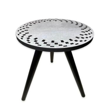 Imagem de Mesa De Canto Apoio Grande Decor Tamako - Ref 03 Concreto