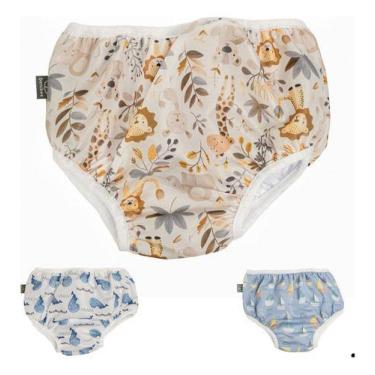 Imagem de Sunga Infantil Reutilizável De Piscina Fralda Ecológica Happy Benibee,