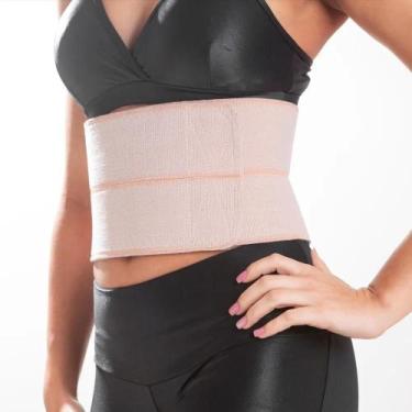 Imagem de Cinta Elástica Para Hérnia Com 2 Painéis Ortopedica - Faixa Abdominal 