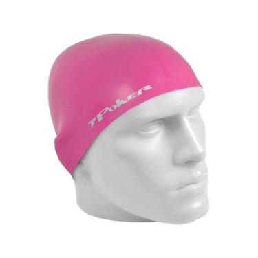 Imagem de Touca De Natação Poker Power Juvenil Rosa