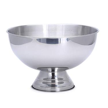 Imagem de balde de gelo para festas de aço inoxidável grande capacidade restaurante familiar bacia de champanhe bar cerveja coquetel balde de gelo festa bebida grande prato de frutas recipiente de gelo balde de