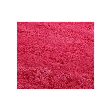Imagem de Tapete 2,00 x 3,00 Peludo Felpudo Sala e Quarto Antiderrapante(Vermelho)
