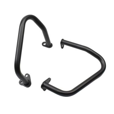 Imagem de Barra de proteção para proteção de segurança em rodovias compatível com para-choques inferiores de motocicletas compatível com Triumph Scrambler 1200XC/XE 2019-2020(Upper bumper)