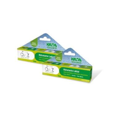 Imagem de Kit 2 Hidratante Labial Valda OAZ Sabor Menta 10ml