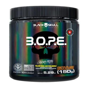 Imagem de B.O.P.E Pré Treino Black Skull Frutas Amarelas 150g - Suplemento Energ