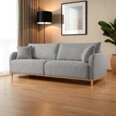 Imagem de Sofá Fixo 4 Lugares Luxo 2,40m Camila - Castellar Móbile