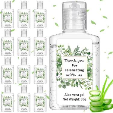 Imagem de Gel de Aloe Vera Dansib, pacote com 12, 30 g, hidratante de viagem