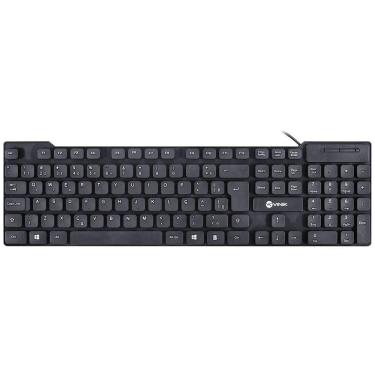 Imagem de Teclado Usb Dynamic Chocolate Abnt2 Cabo 1.8m Preto - Vinik - Dt160
