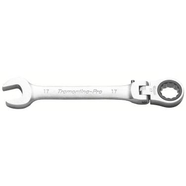 Imagem de Chave Combinada Com Catraca Cabeça Flexível 11 Mm Tramontina