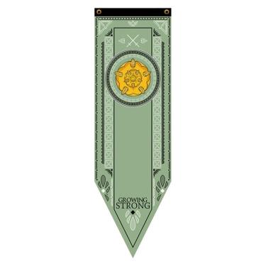 Imagem de Bandeira Flâmula Com Brasão Da Casa Tyrell Game Of Thrones