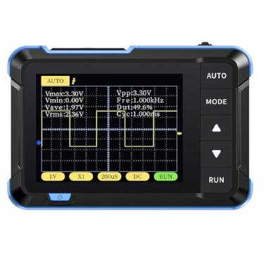 Imagem de Generic Osciloscópio Portátil, Osciloscópio Digital Portátil Taxa de Amostragem de 2,5 MS Largura de Banda de 200 KHz Display LCD de 2,8 Polegadas Com Função de Gatilhos (DSO152 Alta Configuração -