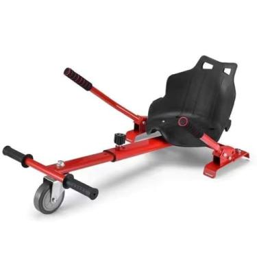 Imagem de Daconovo Acessório de assento Hoverboard para todos os acessórios de scooters de equilíbrio de kart de 6 "-10" Hover Board com controle manual da roda traseira