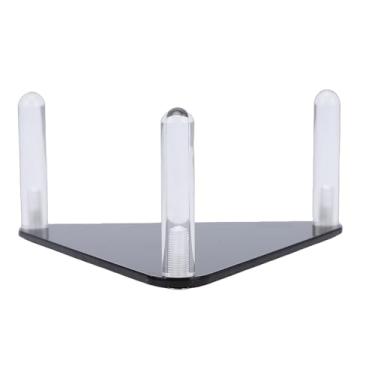 Imagem de Fabater Suporte de Acrílico, Suporte de Futebol Acrílico Suporte de Vôlei de Basquete, Display de Armazenamento de Bola Esportiva, Rack de Exibição de Armazenamento de Borda Redonda de (BLACK)