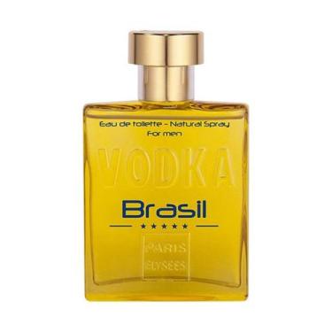 Imagem de Perfume Vodka Brasil Amarelo Masculino EDT 100ml Ref - 2975 - PARIS EL
