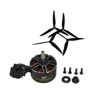 Imagem de Motor Brushless De Alta Potência 900KV 3115 Com Hélice 1050 Para Drone