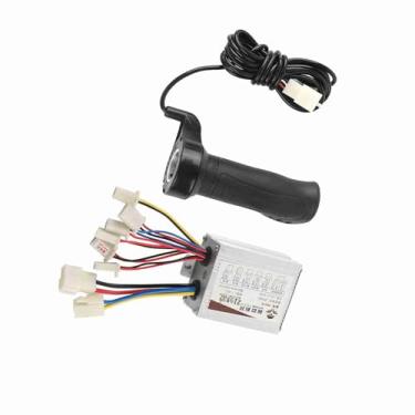 Imagem de Generic Bicicleta Elétrica 500w Motor Escovado Controlador de Velocidade & Aperto do Acelerador para Manuseio Confortável para Bicicleta Elétrica Scooter Triciclo (36V500W)