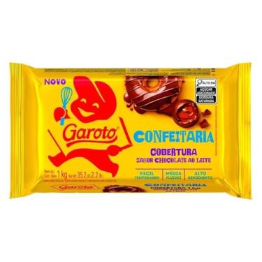 Imagem de Cobertura sabor chocolate ao leite Garoto® Confeitaria 1kg