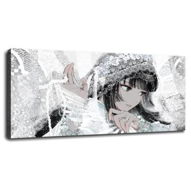 Imagem de 1104 Impressão em tela sem corte franja pôster arte de parede para casa 1 peça decorações com moldura 81.3 cm x 40.6 cm