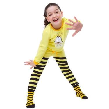Imagem de Pijama Infantil Inverno com Estampas Interativas, Tecido Macio e Confo