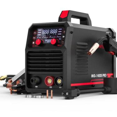 Imagem de Soldador YESWELDER MIG-140DS PRO 140A 110/220V 4 em 1 a gás MIG, Bivol