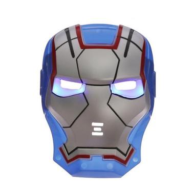 Imagem de Máscara de fantasia de cosplay Halloween Glowing Mask Hero - yiweisai