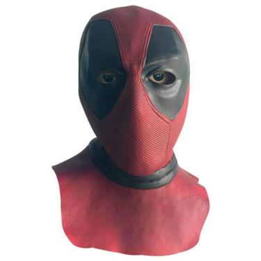 Imagem de Mask Headgear Latex Deadpools Full Face Cosplay - yiweisai
