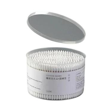 Imagem de Cotonetes De Madeira Com Ponta Dupla Para Nariz, Ouvidos E Maquiagem, 