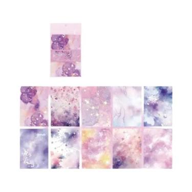 Imagem de Papel De Fundo Para Scrapbooking E Planner Estilo Vintage Com Efeito D