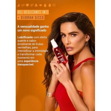 Imagem de Gel Lubrificante Íntimo Frutas Vermelhas Efeito Quente - Deborah Secco