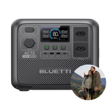 Imagem de Estação De Energia Portáti 1000w Bluetti Ac70 768wh -, 220V