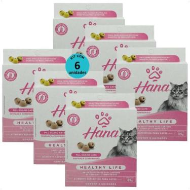 Imagem de Snack hana healthy life pill guard disfarça comprimidos 25g para gatos