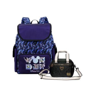 Imagem de Kit Mickey Classic Mochila de Costas + Lancheira Disney - Xeryus