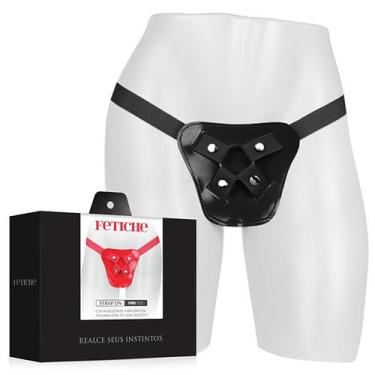 Imagem de Cinta Strap On Premium em Vinil Ajustável para Conforto e Segurança - 