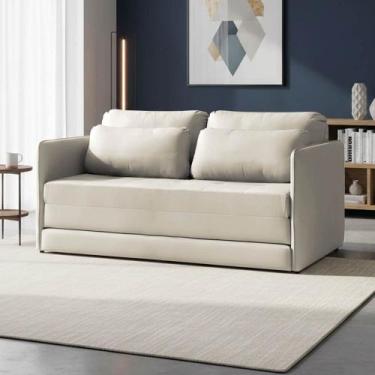 Imagem de Sofá Cama Retratil Compacta Dália Fixa Veludo K01 - D Rossi - DRossi, 