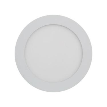 Imagem de Luminária Painel Plafon Led Embutir Redonda 18w 3000k Save Energy
