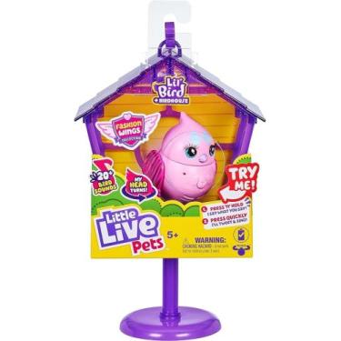 Imagem de Little Live Pets - Lil' Bird & Bird House Fun F0165-0