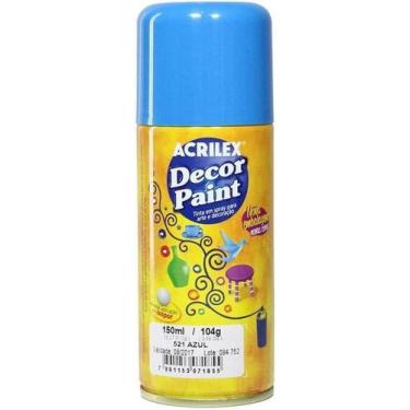 Imagem de Tinta Spray Decor Paint Azul 150ml 521 Tinta Spray Decor Paint Azul 15