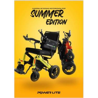 Imagem de Cadeira de rodas motorizada pop summer edition power lite