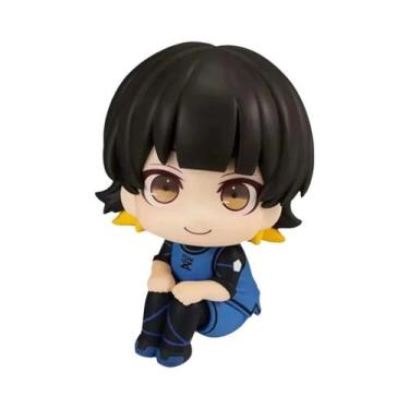 Imagem de Figura De Anime Blue Lock Isagi Yoichi Versão Q Ornamento Em PVC Chigi