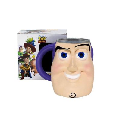 Imagem de Caneca Formato 3D Buzz Lightyar 250Ml - Pillowtex 10024222