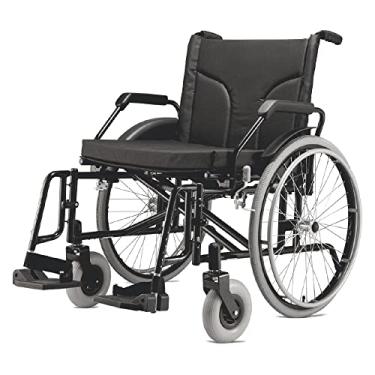 Imagem de Cadeira de Rodas Dobrável para Obeso até 160 Kg modelo Big - Jaguaribe