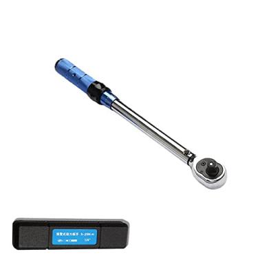 Imagem de Tingpai Unidade de 3/8 de polegada 10~60Nm pré-ajustável pa reparos de automóveis Chave de torque de aço cromo vanádio Chave de torque de alta precisão pa reparos de bicicletas domésticas com ca a de