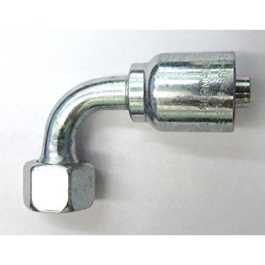 Imagem de Parker HF 1CF43-35-20-1CF43-35-20 Fitting 1 4" Hose x M45X2.0 (35mm Tube) Female Metric L - Swivel - 90° Elbow (24° Cone with O-Ring Din)