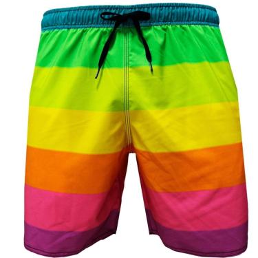 Imagem de Shorts Elástico Alkary  Multicolorido.-Masculino