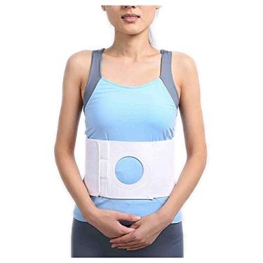 Imagem de Cinto de ostomia abdominal cinta de suporte de cintura usar no saco para fixar e evitar cinto de hérnia parastomal