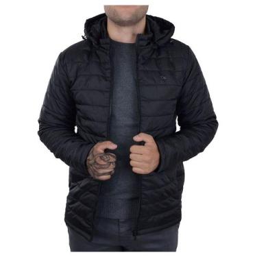 Imagem de Jaqueta Masculina Ogochi Nylon Puffer Preta - 027510002, P, Preto