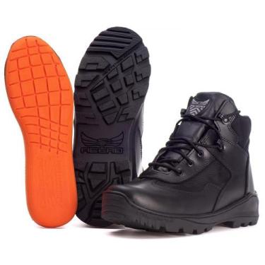 Imagem de Bota Coturno Colt Couro Militar Confortável Estiloso Macio - Acero, Pr