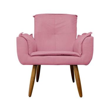 Imagem de Poltrona Decorativa Emília Plus Suede Cores Variadas - Ds Estofados, R