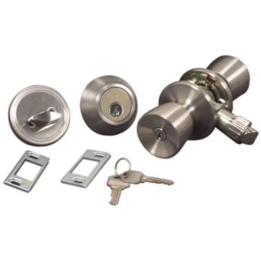 Imagem de Valterra Products, Inc. L40BP440 Conjunto de fechadura combo de 4 vias de latão com fechadura